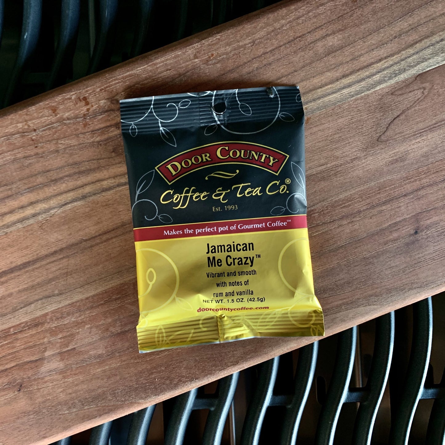 Door County Coffee Grounds - Jamaican Me Crazy, 1.5 ounces image