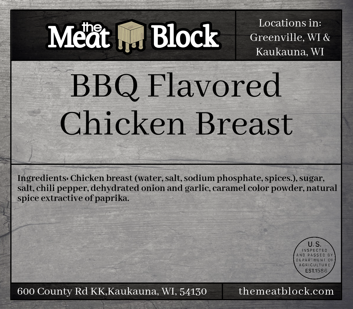 Chicken Breasts- BBQ