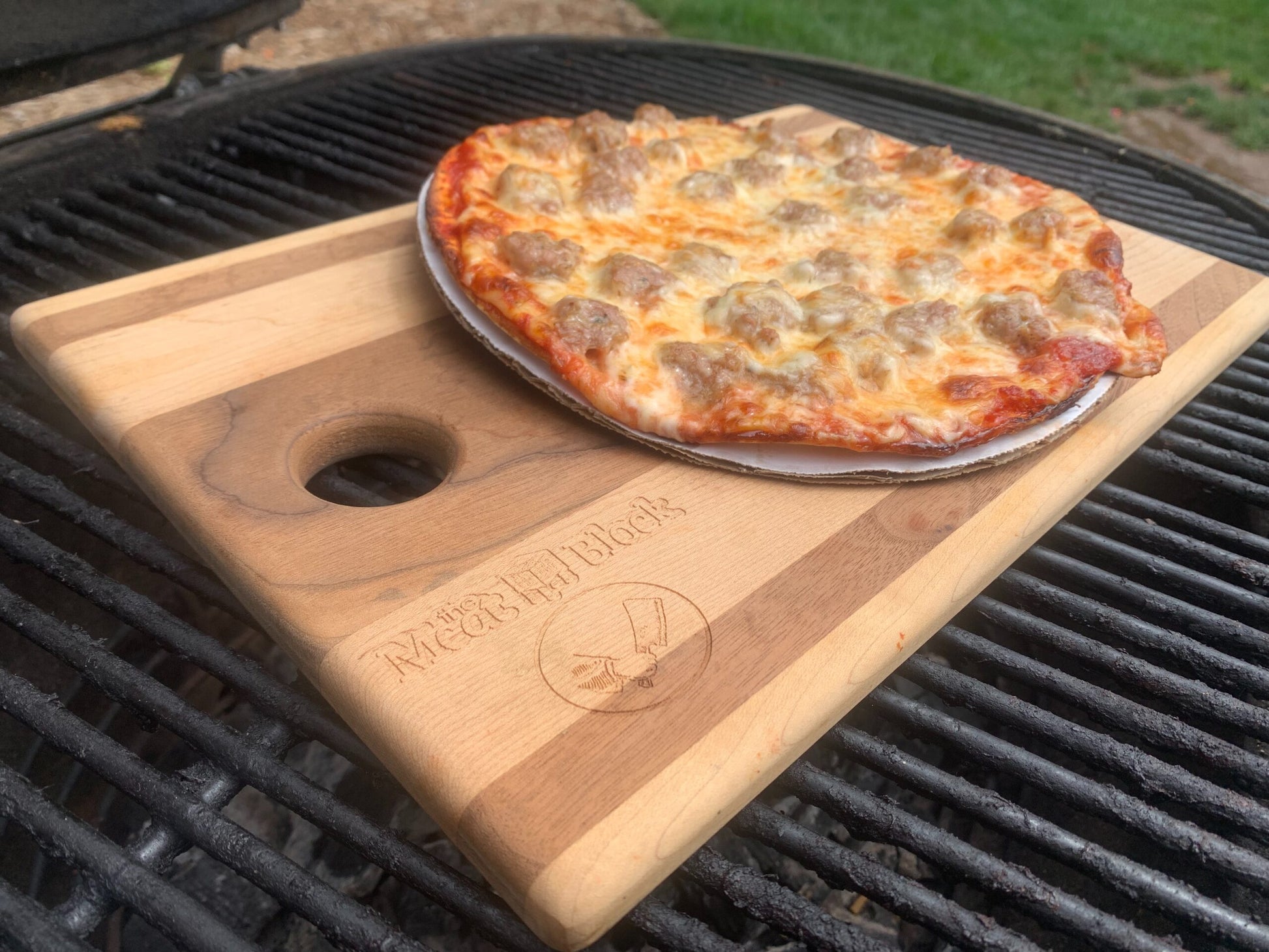 Cheese & Sausage Pizza image 3